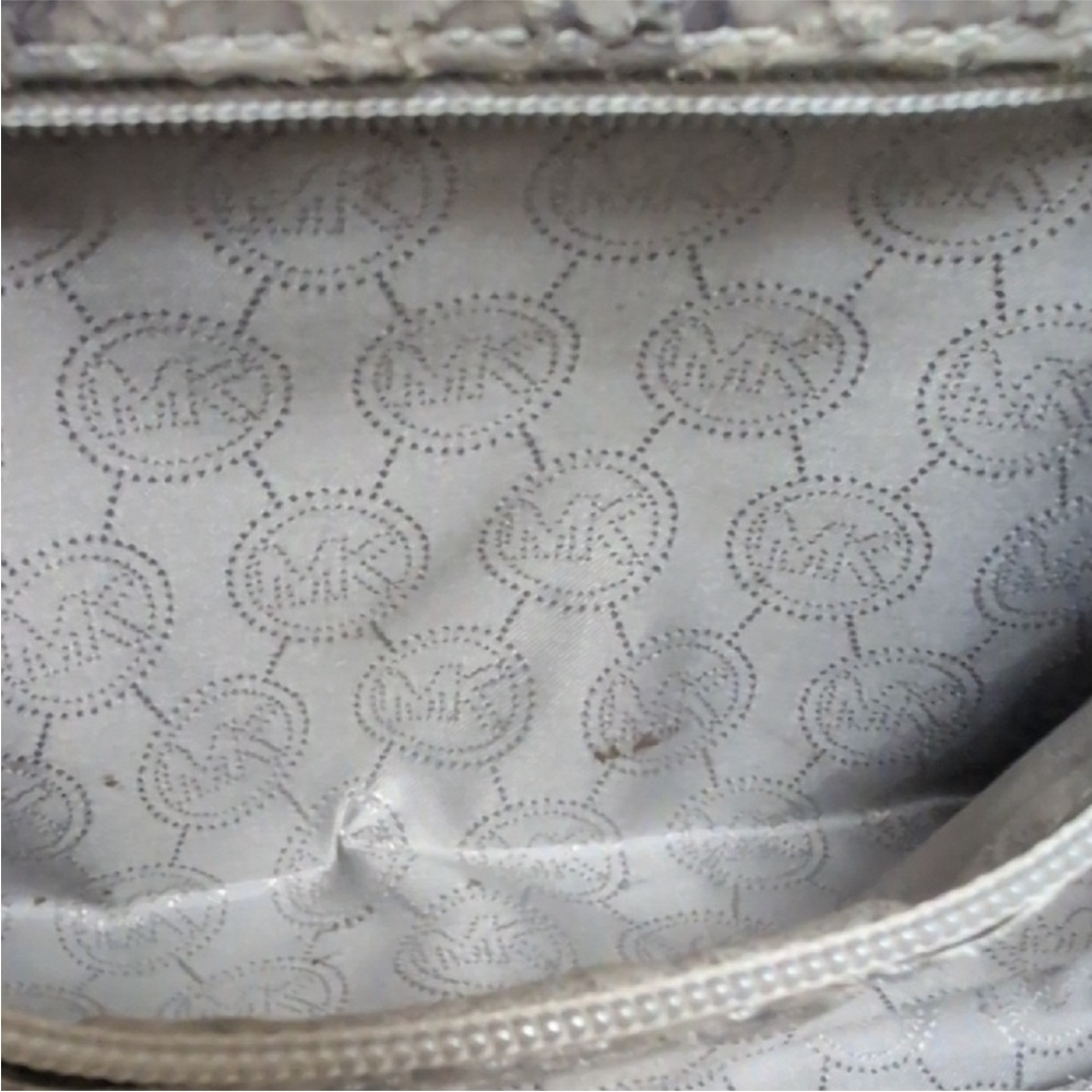 Michael Kors Berkley Python Clutch - Picture 8 of 9